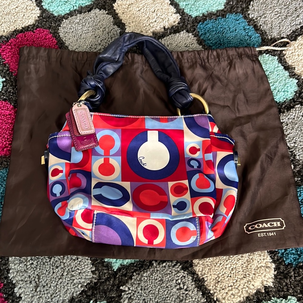 coach purse with dust bag